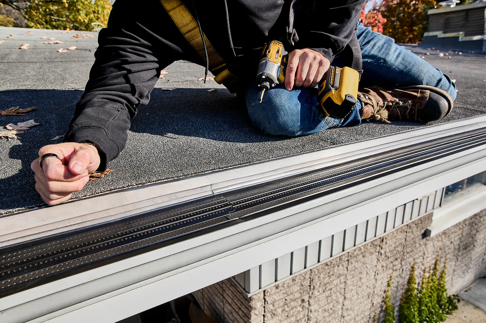 New gutter run on a family home — Pro Flow Gutters, Snohomish, King & Skagit Counties, WA BC
